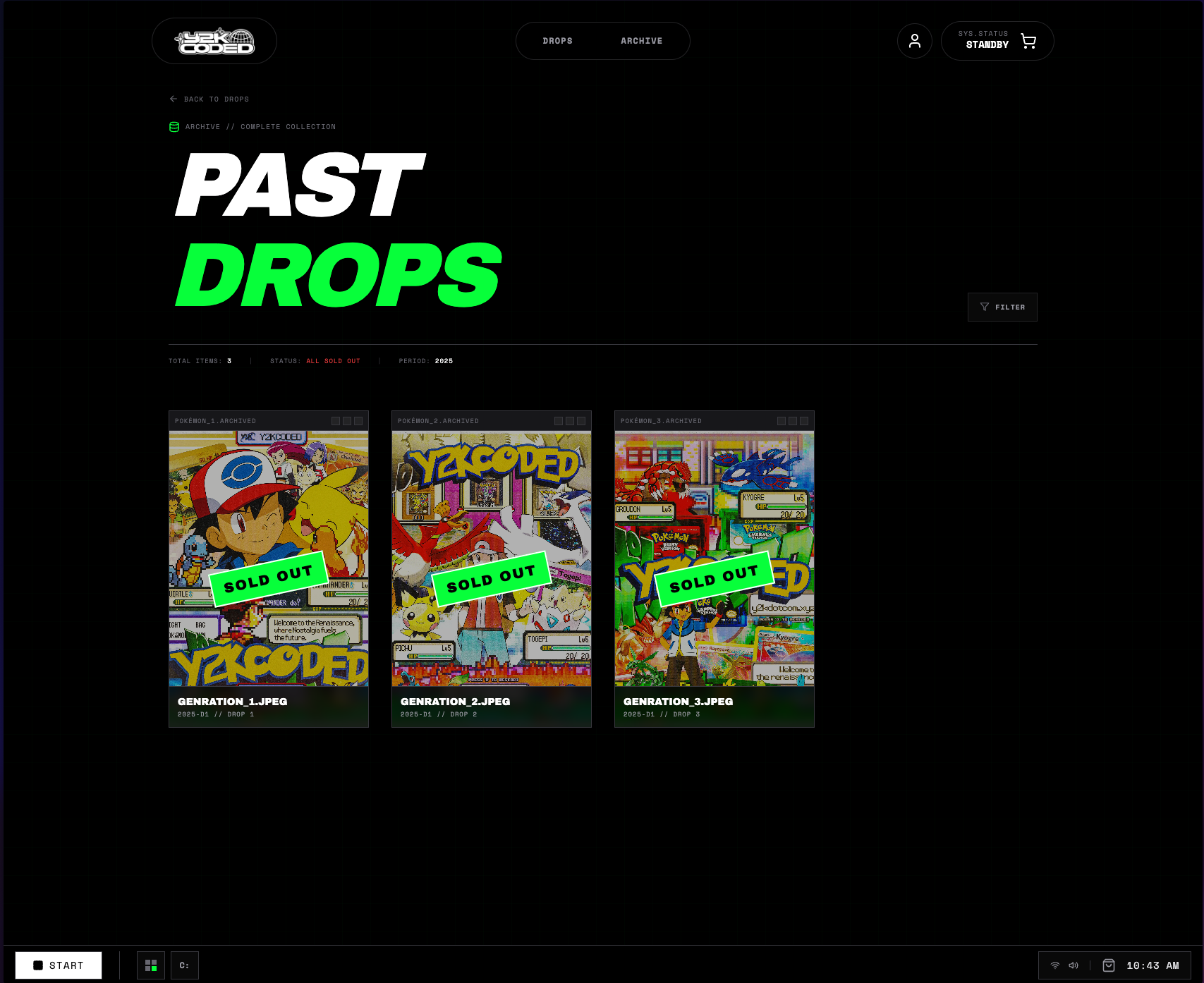 Y2K CODED screenshot 2